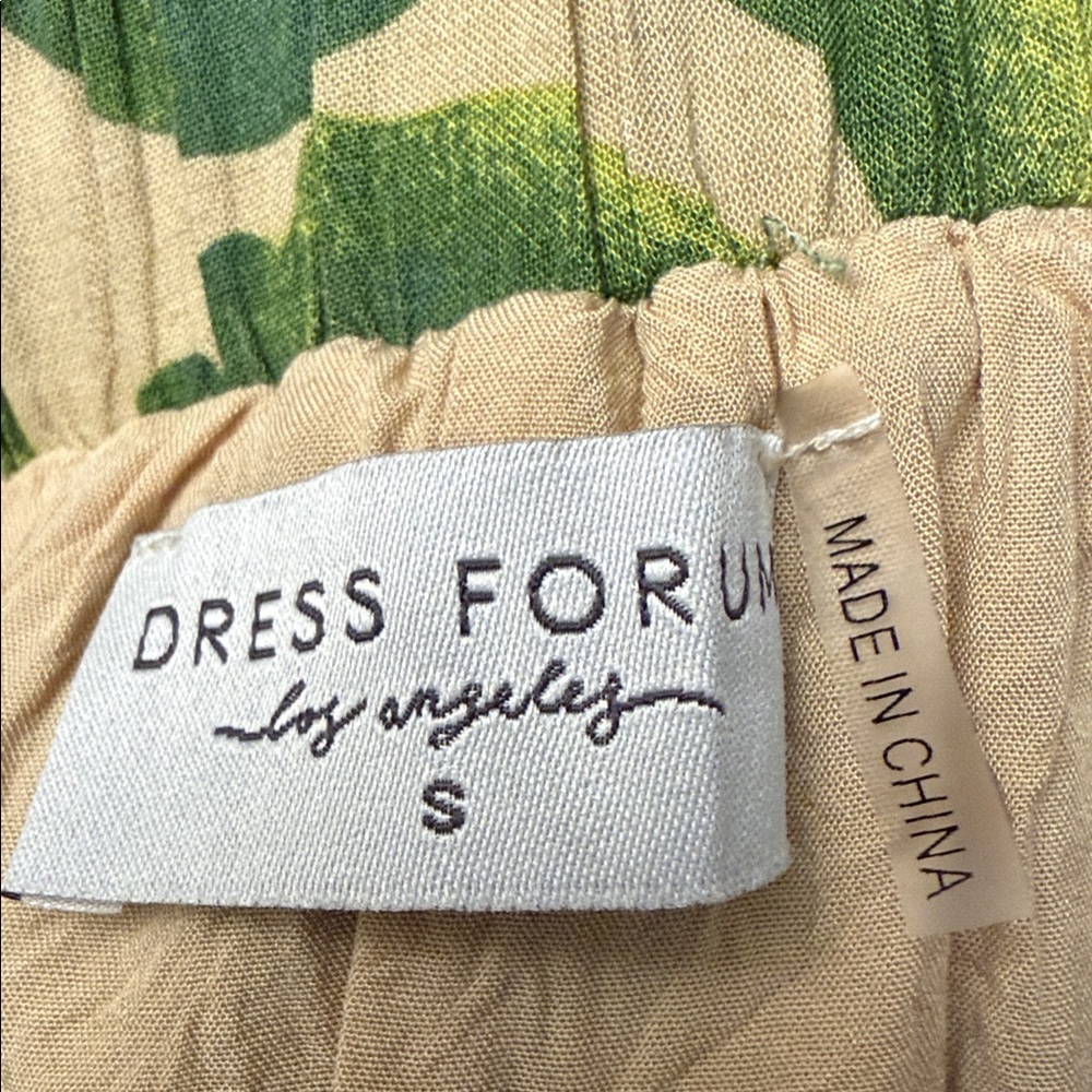 Dress Forum - Ibiza Palm Dress  S - Picture 9 of 11